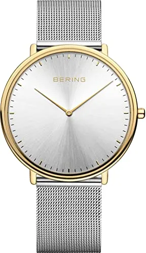 Bering 15739-010 Damenarmbanduhr - Elegante Damen-Analoguhr mit rundem Edelstahlgehäuse, Saphirglas und stilvollem Milanaise-Armband – perfekt für jeden Anlass.