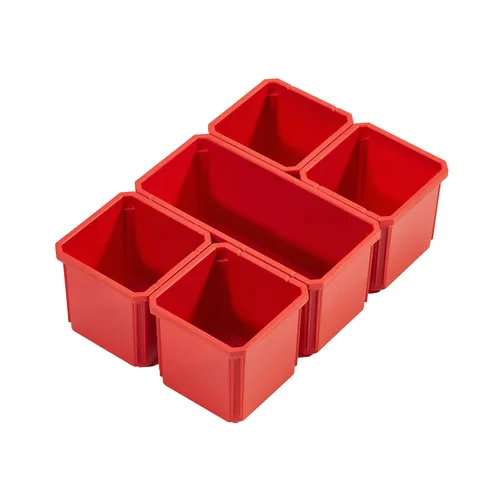 Milwaukee Boxen für PACKOUT Organiser und Compact Ersatzboxen 5 Stück Höhe: 9.9 cm