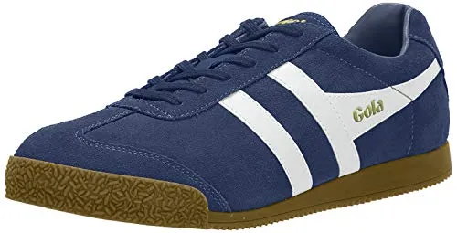 Produktbild Gola Herren Harrier Suede Sneaker, Blau (Baltic/white Hw), Gr. 41