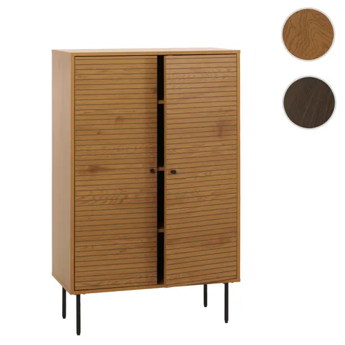 Highboard HWC-N78 in beige von Mendler