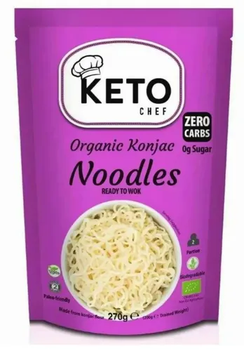 Keto Chef Konjac Wok-Nudeln Glutenfrei BIO 270 g