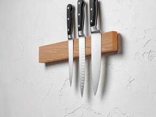 LARHN Magnetmesserhalter für Wand Eiche 40cm von Larhn