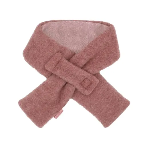 MAXIMO GOTS MINI-Steckschal aus Wollfleece - Der MAXIMO Steckschal aus Wollfleece bietet kleinen Entdeckern optimalen Komfort und Wärme. Das atmungsaktive Material sorgt für ein angenehmes Tragegefühl, während die praktische Schlaufe das An- und Ausziehen erleichtert. Größe: 7 x 64 cm.