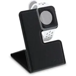 Inline® Halterung für Apple Watch für Schreibtisch / Regal, schwarz, faltbar