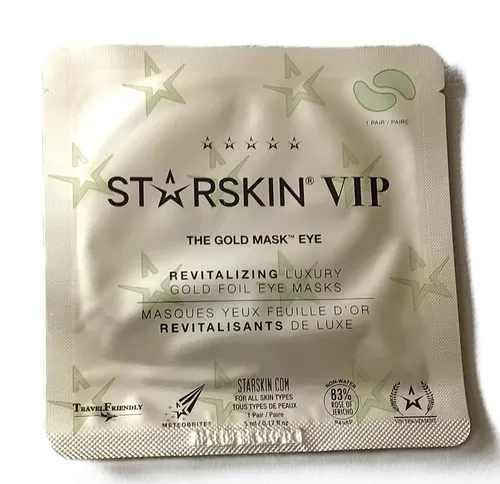 Starskin VIP THE GOLD MASK EYE Gold Folie Augen Maske -Neu