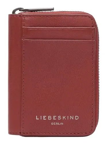 Liebeskind Eliza Sheep Natural S RFID Geldbörse dunkelrot - Elegante Geldbörse aus hochwertigem Schafsleder mit RFID-Schutz, perfekt für stilbewusste Frauen.