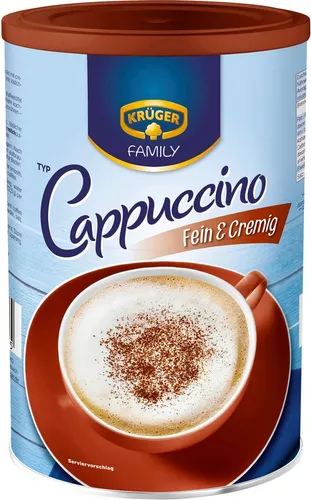 Krüger Kaffee, Krüger Cappuccino fein und cremig 350g von Krüger