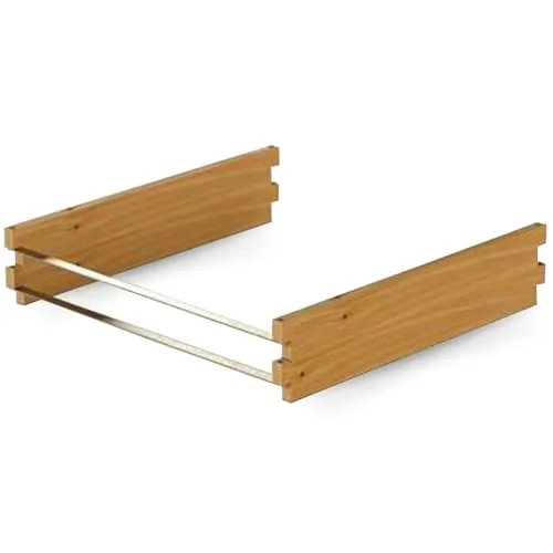 holz4home® Hochbeet Zusatzmodul aus Kieferholz – Erweiterungsmodul 110x110x24 cm - Hochbeete-Kit mit einfachem Steck-System für schnellen Aufbau, ideal zum Selbstversorger werden und schützt Deine Pflanzen vor Schädlingen.