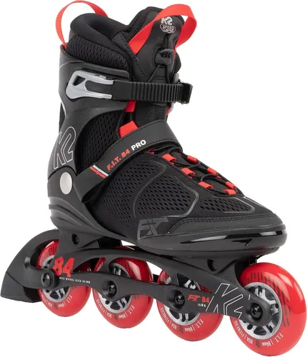 K2 Inline Skates F.I.T. 84 PRO black - red Größe 39,5