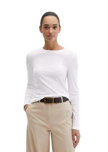 Marc O'Polo Langarmshirt aus Rippjersey - Stylisches Langarmshirt im Slim-Fit-Schnitt aus hochwertigem Rib-Jersey. Vielseitig kombinierbar für jeden Anlass, mit feinen Flatlock-Nähten für einen modernen Look.