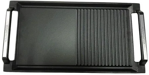 Wolkenstein GP 1W Grillpfanne - Pfanne mit 3-lagigem Guss und Teflon-Beschichtung, ideal für gleichmäßiges Grillen und einfache Reinigung.