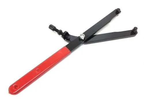 Blockierwerkzeug Haltewerkzeug Lichtmaschine Kupplung Polrad – Passend für Roller, Scooter, Mofa, Moped – Mit 5 mm & 9 mm Pins – Universal-Werkzeug