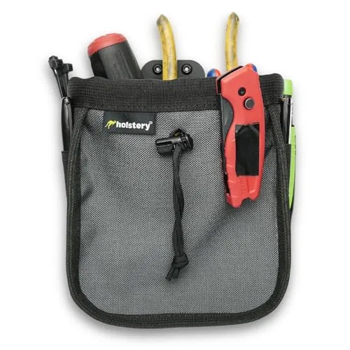 Big Joey Pouch Werkzeuggürteltasche zum Anklippen für Werkzeuge, Schrauben und Nägel, ideal für Elektriker, HLK-Techniker, Klempner, Tischler, Bauunternehmer, Handwerker und jeden Handwerker