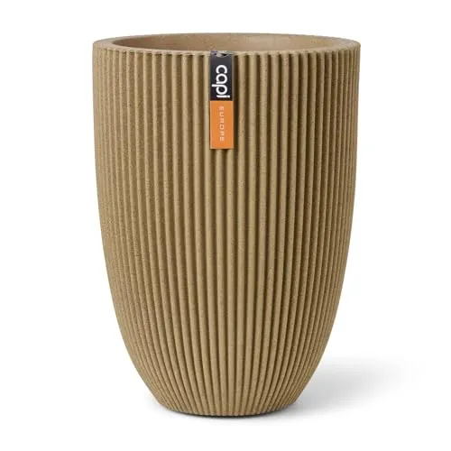 Capi Europe Blumentopf Groove NL in beige von Capi Europe