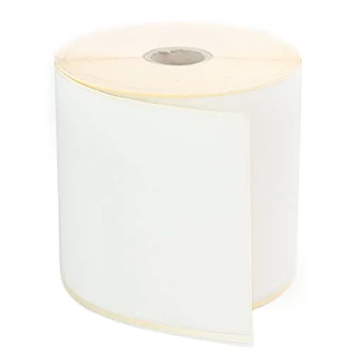 BIGtec 500 Thermoetiketten 100 x 150mm Versandetiketten 1 Rolle mit 500 Etiketten selbstklebende Adressaufkleber, permanent haftend, wasserabweisend Thermodirekt Druck Label für Thermodrucker
