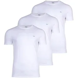DIESEL Herren T-Shirt , 3er Pack - UMTEE-JAKETHREEPACK, Rundhals, Kurzarm, einfarbig Weiß XL