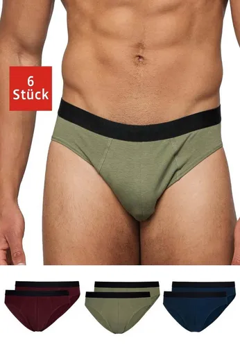 Snocks Herren Unterwäsche Slip 6er Pack - Atmungsaktive Bio-Baumwolle für Sport und Alltag - Herren-Slips aus atmungsaktiver Bio-Baumwolle, ideal für Komfort und Frische im Alltag und beim Sport. Strapazierfähiger Bund sorgt für perfekten Sitz ohne Verrutschen.