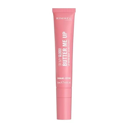 Rimmel London Oh My Gloss Butter Me Up Lippenbalsam, Bubble Gum 002, 15 ml