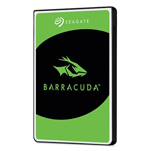 Seagate BarraCuda 2TB Interne Festplatte - Interne Festplatte für Computer & Büro, 2,5 Zoll, 7 mm Z-Höhe, ideal für dünne Laptops, mit schnellen Datentransferraten von bis zu 140 MB/s für ein erstklassiges PC-Erlebnis.