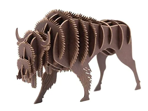 Fridolin 3D Papiermodell Bison von Fridolin