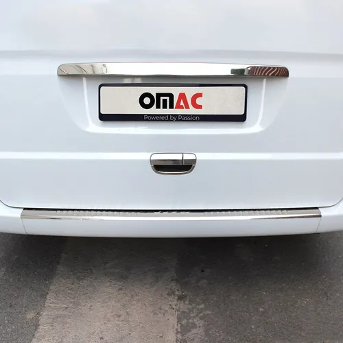 OMAC Ladekantenschutz für Mercedes Vito W639 2003-2014 - Abdeckblenden, schützt die Ladefläche vor Kratzern und Stößen, rostbeständig und einfach zu installieren ohne Bohren.