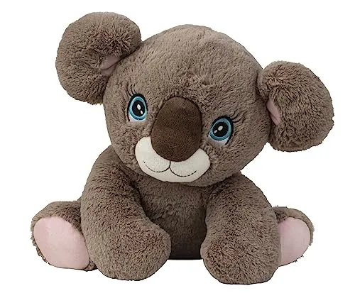 Lifestyle & More Plüschtier Teddybär Koala grau sitzend Höhe 30 cm kuschelig weich