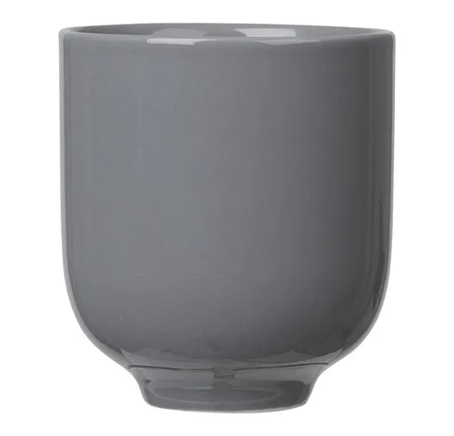 blomus Tasse RO Tasse, Kaffeetasse, Teebecher, Becher, Porzellan, Sharkskin, 64009, Porzellan