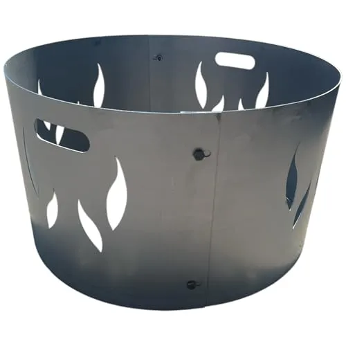 Funkenschutz für Feuerschale 60 cm – 2-teilig