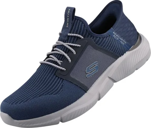 Skechers Ingram Sportliche Schnürschuhe für Herren - Herren-Sneaker in Blau aus atmungsaktivem Textil, ideal für sportliche Aktivitäten und den Alltag.