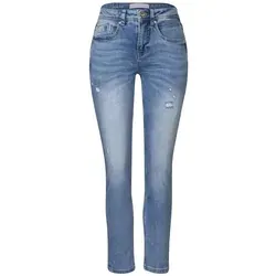 STREET ONE Damen A379031 Jeans im Destroyed Look von Street One