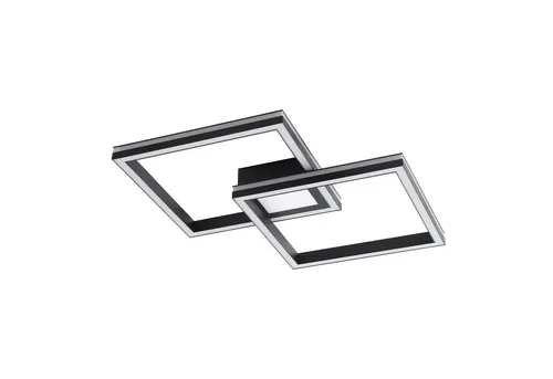 Lucande Deckenleuchten Tjado, LED Farbwechsel mit Fernbedienung - Moderne LED-Deckenleuchte für stimmungsvolle Beleuchtung, dimmbar und farbwechselnd (RGB + weiß), steuerbar über Fernbedienung oder Tuya-App, ideal für jeden Raum.