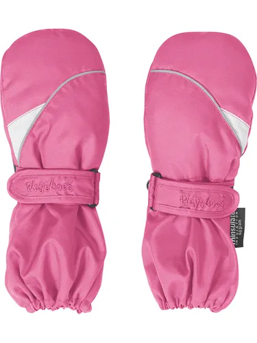 Playshoes Fäustling Unisex Kinder, Rosa, 1 (ca. 1-2 Jahre) - Handschuhe & Fäustlinge für Mädchen, mit Thinsulate-Technologie für warme Hände selbst bei Kälte, wind- und wasserdicht, ideal für winterliche Abenteuer.