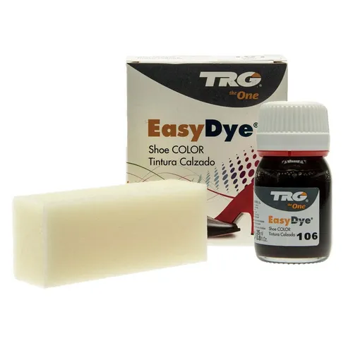 TRG Easy Dye Lederfarbe dunkelbraun (106) zur Farbauffrischung von Glattleder