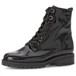 Gabor Damen Chelsea Boots, Frauen Stiefeletten,uebergangsschuhe,uebergangsstiefel,Schlupfstiefel,flach,Stiefel,schwarz (Mic/Gold),35.5 EU / 3 UK