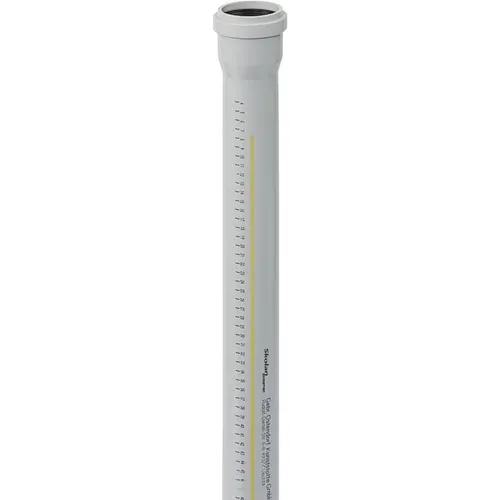 Produktbild Ostendorf SKOLAN safe SKOLANsafe-Rohr 332040 DN/OD 58, 1000 mm, mit Muffe