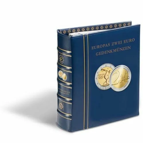 Leuchtturm (343381) Münzalbum Classic-OPTIMA,Europas 2-Euro-Gedenkmünzen