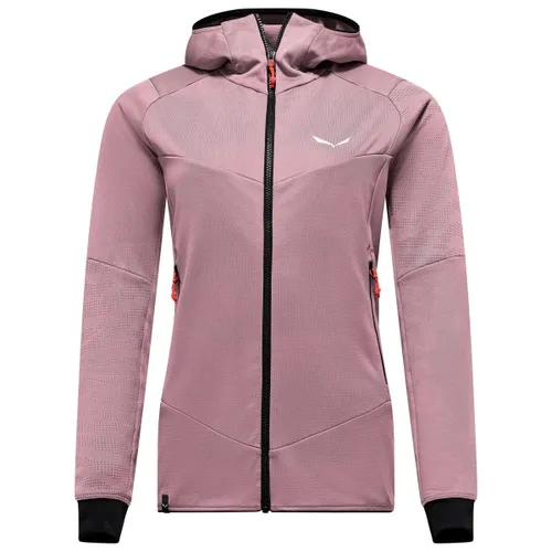 Salewa - Women's Sella Crevasse Hooded Jacket - Fleecejacke Gr 38 rosa