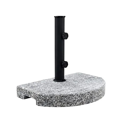 Butlers THE ROCK Schirmständer halbrund 15kg in grau von Butlers