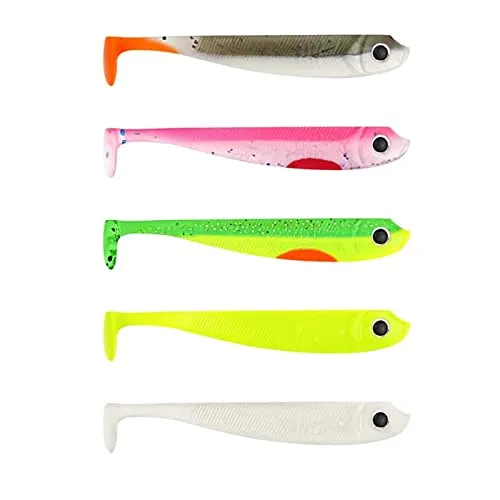 Lieblingsköder Gummifische 7cm - 5 Angelköder, Farbe Lieblingsköder:Ultimate Collection trübes Wasser