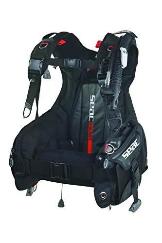 Seac Smart Tarierjacket, super leichtes Tauchjacket mit hoher Widerstandsfähigkeit und Einer Vielzahl Equipment