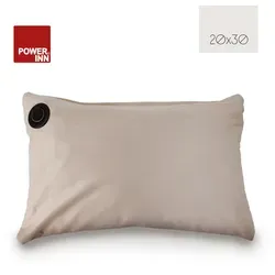 POWER INN® Wärmekissen 20 x 30 cm beige mit Akku – Flexibel & Pflegeleicht