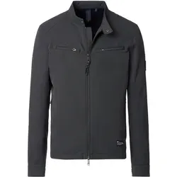 CASAMODA Jacke Uni Grau XL - Funktionsjacken mit Stehkragen, vier Reißverschlusstaschen und normaler Passform für optimalen Tragekomfort und Vielseitigkeit.