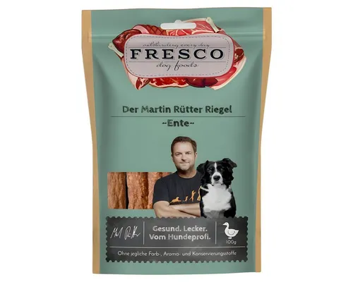 Fresco Martin Rütter Riegel Ente 100 g, für: Hund