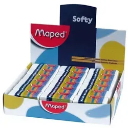 Radierer Mini Softy, Plastik, 18 x 12,5 x 39 mm