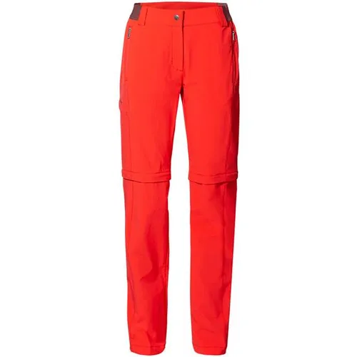 VAUDE Damen Women's Farley Stretch Zo T-zip Pants II Hose in orange von VAUDE