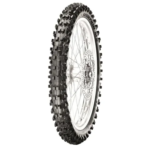 Pirelli Scorpion MX 32 MID Soft 80/100-21 51 M - Motorradreifen für Offroad-Fahrten, bietet hervorragenden Grip und Kontrolle auf weichem Untergrund für maximalen Fahrspaß.