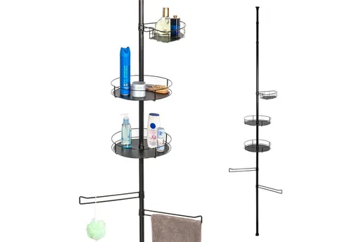 bremermann Teleskopregal mit 3 Körben