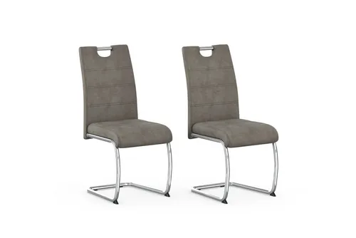 HELA Freischwinger FLORA in grau von Hela