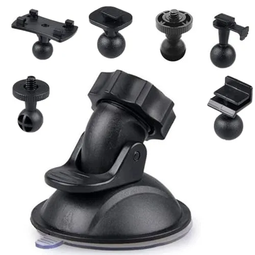 CLKE Dashcam Halterung mit 360° Saugnapf