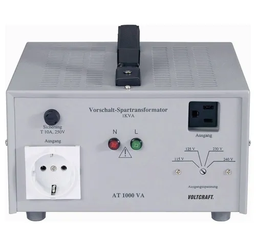 VOLTCRAFT AT-1500 NV 1500 W Vorschalttrafo von Voltcraft
